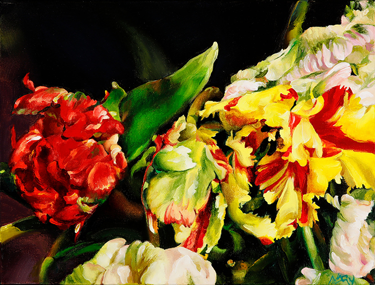 Tulip Trio by Gabor L. Nagy