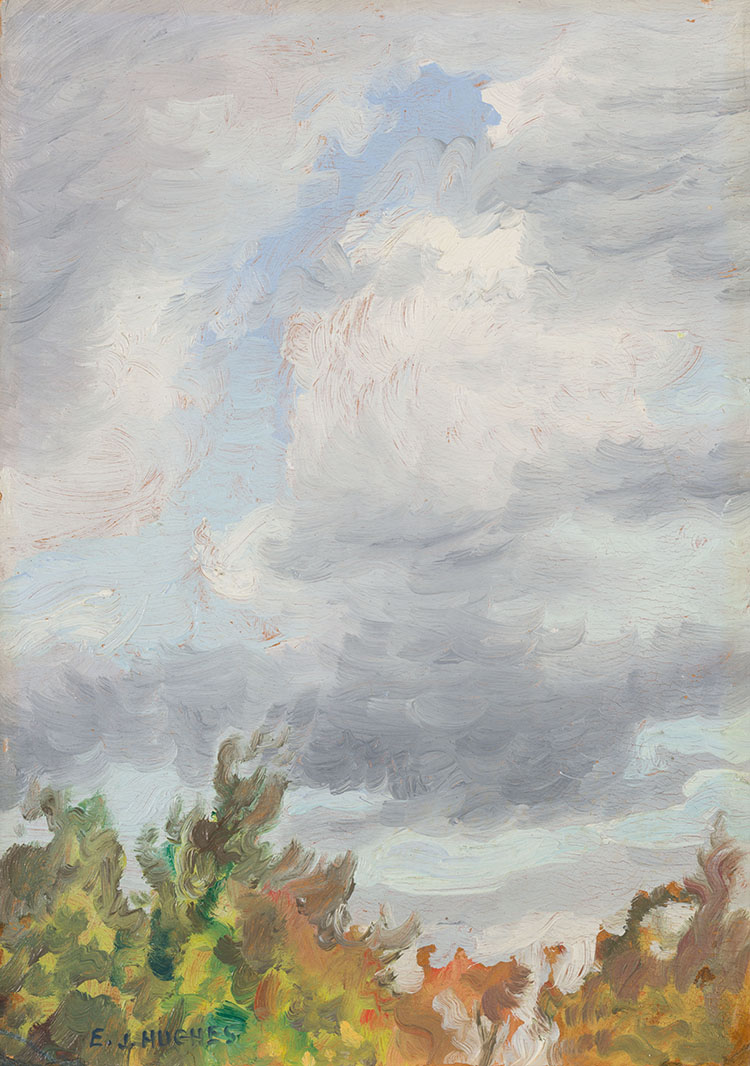 Ottawa Sky - Study by Edward John (E.J.) Hughes