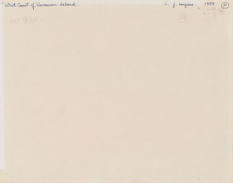 West Coast of Vancouver Island by Edward John (E.J.) Hughes