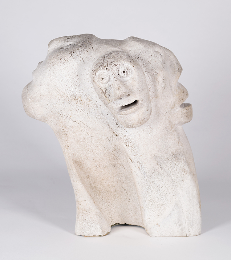 Faces by Unidentified Inuit Artist