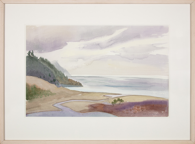 The Estuary - Oregon Coast par Doris Jean McCarthy