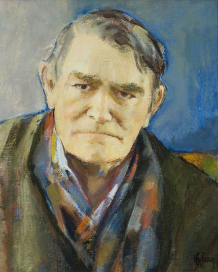 Portrait of Maxwell Bennett Bates par Myfanwy Spencer Pavelic