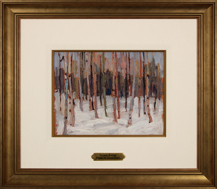 Winter Birches par Franklin Carmichael