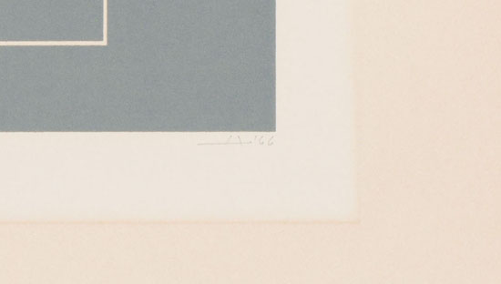 White Line Square IX by Josef Albers