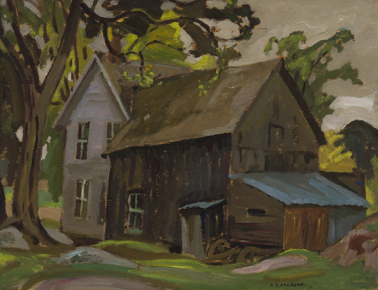 Farm House, Brockville par Alexander Young (A.Y.) Jackson