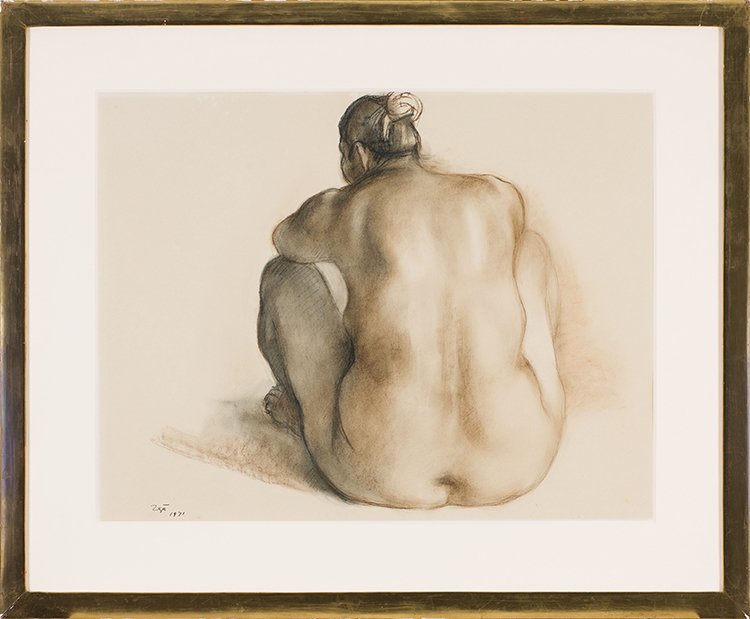 Desnudo par Francisco Zúñiga