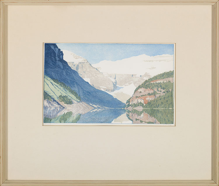 Lake Louise by Walter Joseph (W.J.) Phillips