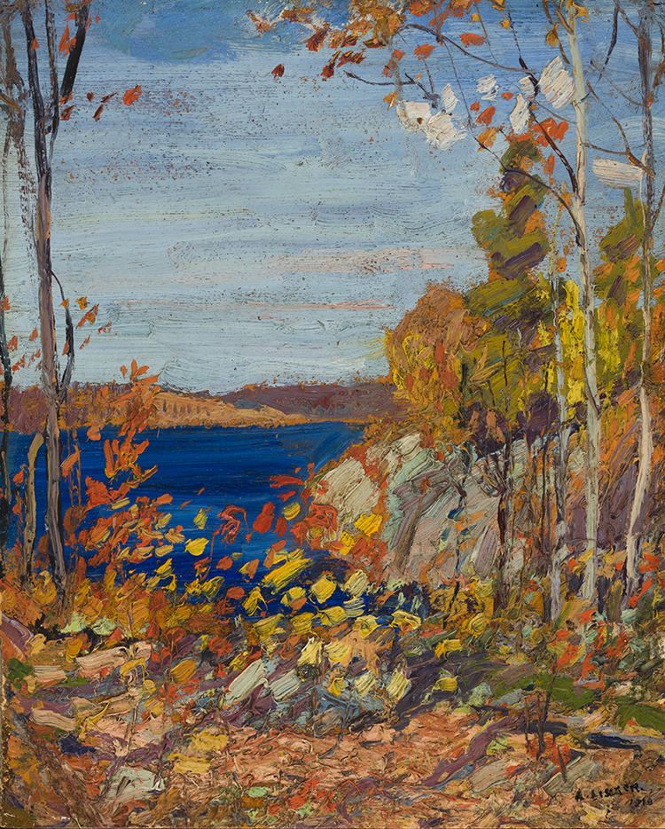 Bedford Basin, N.S., Looking toward Dartmouth Shore by Arthur Lismer