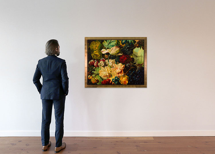 Still Life #5, to van Os by David Bierk