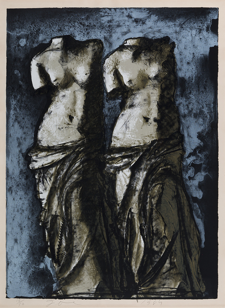 Double Venus in the Sky at Night by Jim Dine