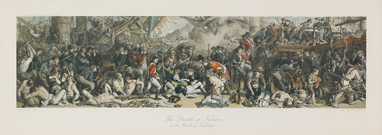 The Death of Nelson at the Battle of Trafalgar by After Daniel Maclise