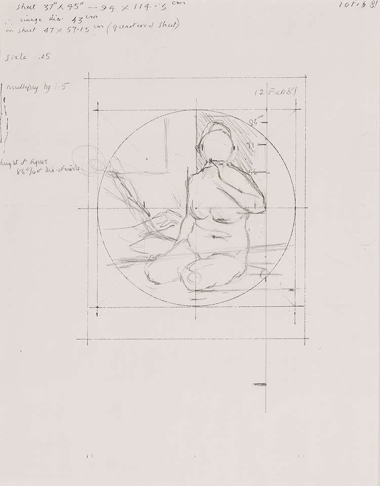 Study for Morning by Alexander Colville