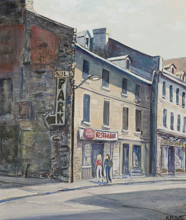 Rue St. Paul, Montreal par M. Millette