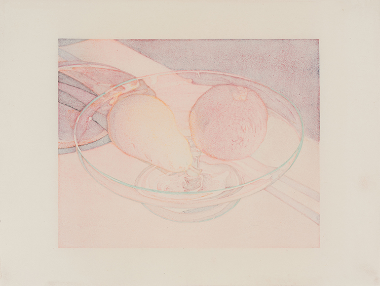 Pear and Pomegranate par Mary Frances Pratt