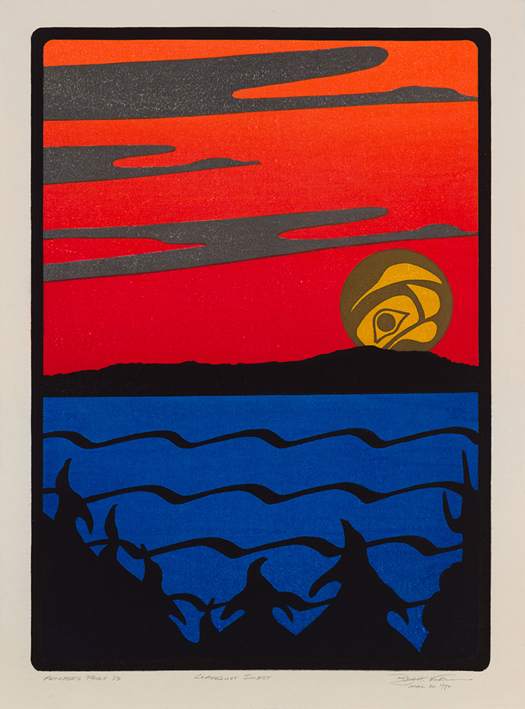 Clayoquot Sunset par Roy Henry Vickers