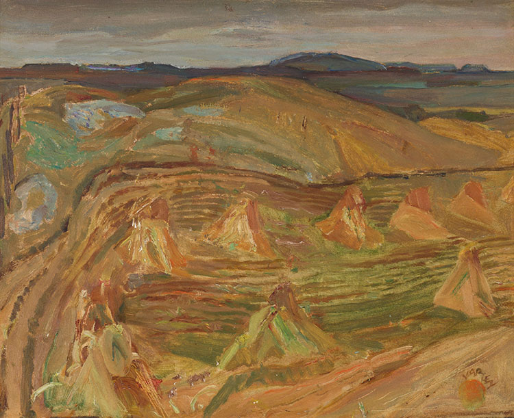 Cornfield near Doon by Frederick Horsman Varley