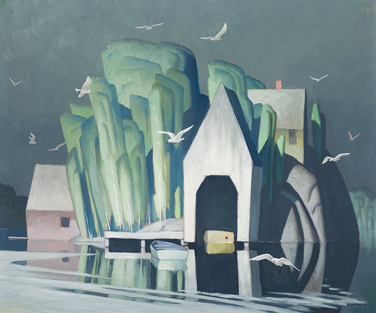 Holiday Island by Alfred Joseph (A.J.) Casson
