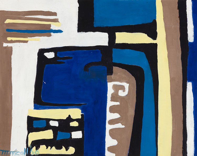 Untitled Abstract by Marion Florence S. MacKay Nicoll