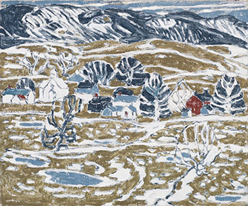 Snow Patches, Boston Corners by David Brown Milne sold for $301,250