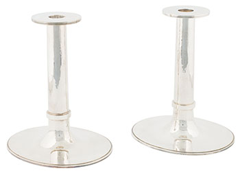 Two Candlesticks by  Unknown Artist vendu pour $1,000