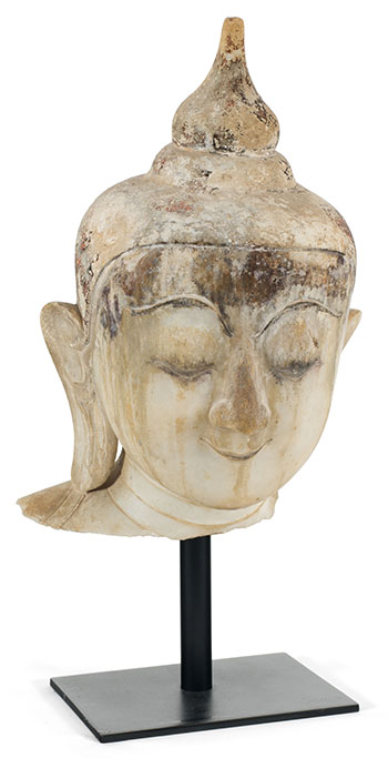 Buddha Head by  Unknown Artist vendu pour $4,063